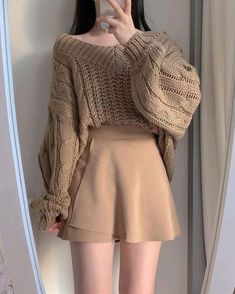 Preppy Academia, Chique Outfits, Cute Dress Outfits, Korean Casual Outfits, Korean Fashion Dress, Elegante Casual, Korean Girl Fashion, Kawaii Aesthetic, Style Clothes