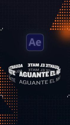 an orange and black background with the word aqua in different languages on top of it