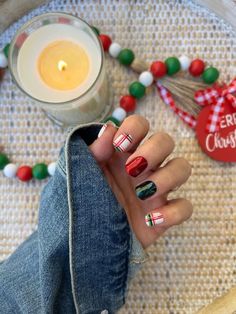 Red Aspen Christmas Nails, Milkshake Nails, Nails For The Holidays, All Things Red, Red Aspen Nails, Aspen Nails, Pedi Ideas, Red Aspen, Tanning Products