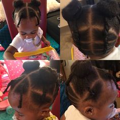 Black Toddler, Kids Curly Hairstyles, Kid Braid Styles