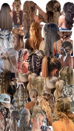 Cute Summer Hair, Cute Sporty Hairstyles, Easy Hairstyles For Thick Hair, Girly Acrylic Nails, Hair Stylist Life, Sporty Hairstyles, I Cool, Summer Hair, Hairstyles For School