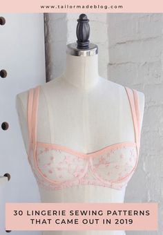 Bra Patterns Free How To Make, Lounge Bra Sewing Pattern, Underware Patterns Diy, How To Sew A Bra Tutorials, Plus Size Bra Sewing Pattern Free, Bra Patterns Free Diy, Sewing Pattern Lingerie, Sew Lingerie Patterns, Sewing Lingerie Patterns Free