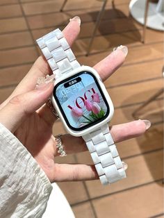 Watch Aesthetic, Smart Watch Apple, Kawaii Phone, Apple Watch 1, Watch Band Bracelet, Amber Resin, Gang Gang, Bracelet Apple Watch