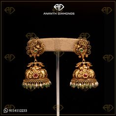 Bridal Earrings Gold Indian, Jumkis Indian Jewelry Gold Latest, Nakshi Buttalu Earrings Gold, Kammalu Buttalu Gold Latest, Gold Jumkas Design Latest Bridal, Antique Jumkas Design Gold, Jumkas Gold Indian Bridal Latest, Nakshi Jhumkas Gold Earrings, Nakshi Buttalu Gold