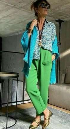 Mode Hippie, Fashion Colours, Work Fashion, Colorful Fashion