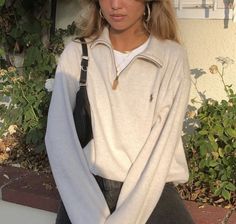 Quarter Zip Outfit, Aesthetic Closet, Ralph Lauren Aesthetic, Matilda Djerf Style, School Clothing, Clothing Aesthetic, College Fits, Skandinavian Fashion, Autumn Fits