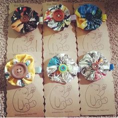 Five Yo Yo Bows With Alligator Fabric Covered Clip. You Will Receive A Random Selection Of Different Colors And Prints. Not The Ones Pictured. Jojo Hair Bows, Dance Bows, Tie Dye Hair, Jojo Siwa Bows, Jojo Bows, White Hair Bows, Purple Headbands, Fabric Hair Bows, Hair Bow Holder