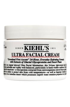 Kiehl's Since 1851 Ultra Facial Cream / #nordstrom @nordstrom Hydrating Moisturizer, Winter Skin Care, Facial Moisturizers, Best Moisturizer, Facial Cream, Moisturizer For Dry Skin, Daily Moisturizer, Best Face Products, Skin Cream