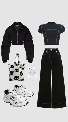 Kpop Inspo Outfits, High School Outfits Aesthetic, Winter Outfits Dinner, Freshman High School, Freshman High School Outfits, Outfit Ideas For School Fall, School Outfits Aesthetic, Korean Outfit Street Styles