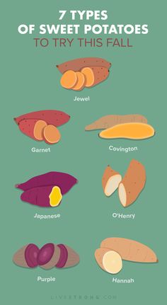 the seven types of sweet potatoes to try this fall and how they are good for you