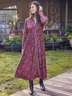 Fall Dress Pattern, Modest Fall Dresses, Modest Fashion Christian, Modesty Dress, Boho Prints, Stylish Jumpsuit, Maxi Dresses Fall, Cotton Maxi Dress, Long Sleeve Knit Dress