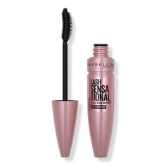 Lash Sensational Waterproof Mascara - Maybelline | Ulta Beauty Best Curling Mascara, Maybeline Mascara, Cheap Mascara, Best Lengthening Mascara, Lash Sensational Mascara, Maybelline Lash Sensational Mascara, Mascara Maybelline, Maybelline Mascara, Drugstore Mascara