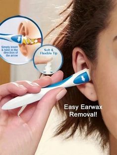 Ear Wax Buildup, Earwax Removal, Ear Wax Removal Tool, Cleaning Your Ears, Ear Wax Removal, Ear Care, Ear Wax, Ear Cleaning, Cotton Swab