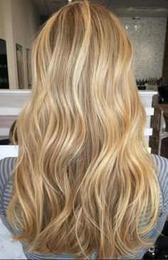 Warm Blonde Hair, Summer Blonde Hair, Golden Blonde Hair, Ombre Hair Blonde, Honey Blonde Highlights, Balayage Hair Blonde