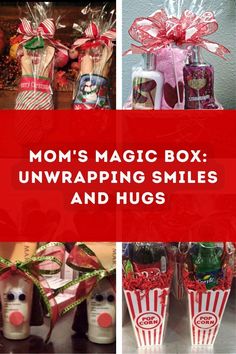 the mom's magic box unwrapping smiles and hugs is on display