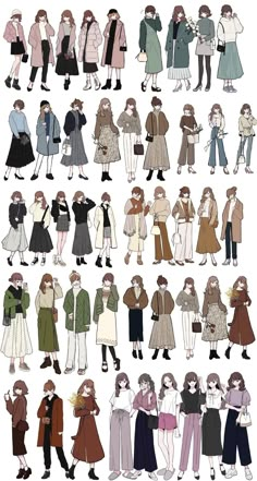 Drawing Anime Clothes, Foto Tips, Clothing Design Sketches, 캐릭터 드로잉, Anime Clothes, Dessin Adorable, Fashion Design Drawings, Drawing Clothes, 영감을 주는 캐릭터