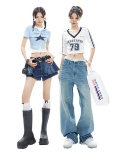 Y2k Concept, Runway Fashion Looks, Modest Girly Outfits, Fashion Outfits Korean, 2000s Outfits, Japan Fashion, Korean Outfits