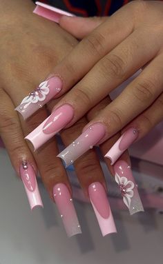 Nails Acrylic Coquette, Acrylic Nail Set Ideas, Dope Nail Designs Mid Length, Dope Nail Designs Summer, Italy Nails, Acrylic Nail Designs Coffin, Acrylic Toe Nails, Long Acrylic Nail Designs