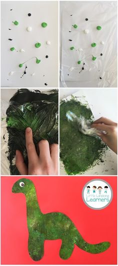 this is an easy and fun dinosaur craft for kids