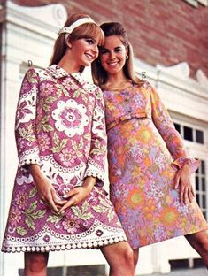 Patterned Dresses, 1960’s Fashion, 1960s Dresses, 1960 Fashion, Fall Fashion Skirts, 1960's Fashion