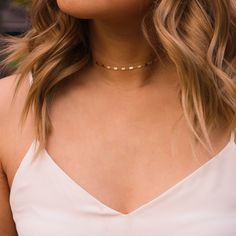 "Lace Choker A very sleek, minimal choker. It is made of high quality 14k gold filled materials and is the perfect accessory for any season that adds a ton of shimmer to any look! Simple and classic. Perfect to wear by itself or layered with other necklaces. Details: * 14k gold filled choker * Small is 12\" with a built-in 2 inch extender for easy adjusting (ie: \"Adjustable 12-14\") * Medium is 14\" with a built-in 2 inch extender for easy adjusting (ie: Adjust able 14-16\") ------------------- Gold Coin Choker, Minimal Choker, Coin Choker, Choker Necklace Gold, Tattoo Choker, Gold Tattoo, Gold Chain Choker, Choker Gold, Lace Choker