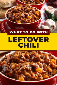 what to do with leftover chili