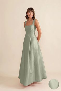 Beckett – Lula Kate Fabric Guide, Skirt Styles, The Archer, Green Bridesmaid Dresses, Dress Order, Grad Dresses, Full Length Dress, Princess Seams, Event Dresses