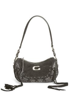 Futuristic Purse, Vintage Guess Bag, Thrift Bags, Handbag Shapes, Cool Purses, Luxury Shoulder Bags, Y2k Shoulder Bag, Guess Bag, Streetwear Accessories