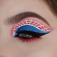 Makeup Extreme, Edc Makeup, Crazy Eye Makeup, Makeup Themes, Abby Roberts, Makeup Ojos, White Liquid, Show Makeup