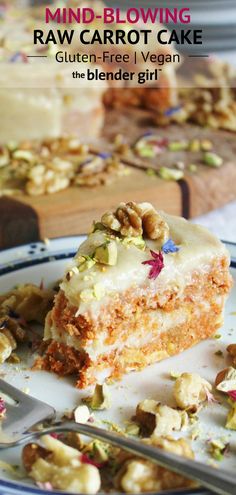 a piece of cake sitting on top of a plate next to a knife and fork