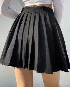 Preppy Style Casual Letter Embroidered 90s Pleated Skirt Korean Streetwear Fashion High Waist Mini Skirt For Women PHOTO SIZE BUST WAIST HIP SHOULDER LENGTH SLEEVE S 64 38 M 68 39 L 72 40 UNIT: cm NOTE:1. 1 inch=2.54 cm. Please follow the size chart to select the size. Do not select directly to your habits.The size may have 2-3 cm differs due to manual measurement.2. If you feel difficult to choose the size ,you can feel free to contact us, we will give you some suggestion,but it is for you refe 90s Pleated Skirt, Preppy Style Casual, Korean Streetwear Fashion, High Waist Mini Skirt, Skirt Korean, Khaki Tops, Coverup Swimsuit, Korean Streetwear, Summer Beach Dress