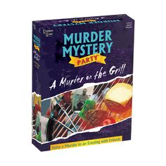 Play Murder Mystery Party - A Murder on the Grill at your next game night. Shop the best party games for adults and fun inappropriate party games. Mystery Party Games, Mystery Party Game, Mystery Dinner, Backyard Cookout, Mystery Games, Mystery Party, Light Snacks, Adult Party Games, Guys And Dolls