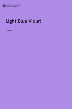 the cover of light blue violet