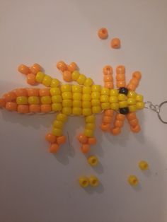 corn on the cob shaped like a dog