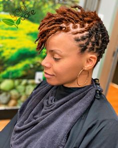 Small Locs Hairstyles For Women, Dreadlock Wigs For Women, Natural Locks Hairstyles, Small Locs Styles, Dreadlock Hairstyles For Women, Short Loc Styles For Women, Locs Styling, Loc Updos, Short Dread Styles