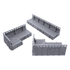 PRICES MAY VARY. Take your game to the next level! Immerse your miniatures in an eye-catching battlefield or role-playing adventure landscape with highly detailed EnderToys Terrain. Great value! Set includes 3 modular industrial trench platforms. Compatible! This tabletop scenery is suitable for a variety of miniatures ranging from 25-32mm in scale. Made in the USA! 3D printed in Las Vegas, NV using PLA, an eco-friendly plastic. Color may slightly vary depending on available material. No glue re Tabletop Scenery, Dnd Minis, Adventure Landscape, 28mm Miniatures, Friendly Plastic, Tabletop Rpg, Role Playing, Battlefield, 3d Printed