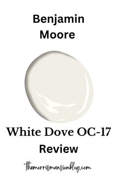 the white dove oc - 17 paint is shown