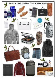 the ultimate gift guide for men is in this post it's all about what to pack