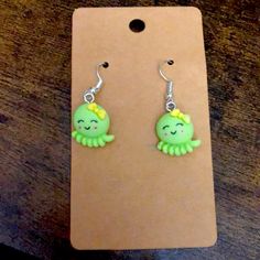 3 For $20 Girls Earrings Bundle And Save! Cute Hypoallergenic Earrings, Cute Nickel-free Earrings For Birthday, Cute Hypoallergenic Earrings For Birthday, Fun Adjustable Earrings For Birthday, Playful Green Earrings With Ear Wire, Green Playful Earrings, Cute Small Handmade Earrings, Cute Small Nickel-free Earrings, Handmade Adjustable Kawaii Earrings