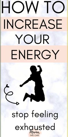 Are you exhausted and down? Find out how to increase your energy levels by using these energy tips. Learn to be more energetic, vivacious, and happy. Stop feeling tired and increase energy naturally. #energyboost #personaldevelopment #selfcare Mamatakecare.com | Mama Take Care SI How To Be More Energetic, How To Have More Energy All Day, I Need Energy, Need More Energy, Self Care Worksheets, Energy Tips