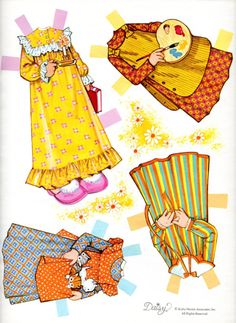 an old fashion pattern for children's clothes