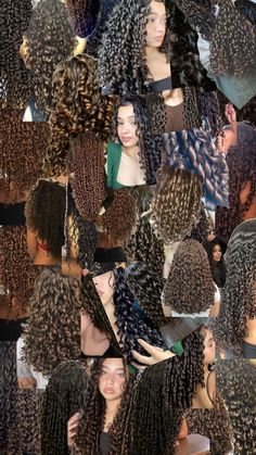 Hair Styles Long Curly Hair, Curly Hair Cuts For Long Hair, How To Get Long Curly Hair, Curly Styled Hair, Curly Birthday Hairstyles, Curly Hair Died, Curly Healthy Hair, Hair Styles Winter, Wet Curly Hair