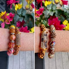 Faux Leather Bracelets, Bracelet Stacks, Crisp Air, Falling Leaves