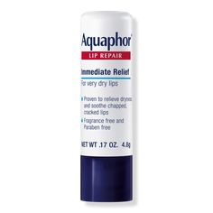 Lip Repair Stick - Aquaphor | Ulta Beauty Aquafore Lips, Aquaphor Lip Balm Stick, Aquaphor Lip Repair, Wishlist Items Ideas, Aquaphor Chapstick, Things To Buy At Ulta, Aquaphor Lip Balm, Bf Presents, Stalking Stuffers