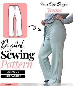 the sewing pattern is designed to be easy and comfortable for any woman in her life