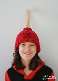 "An awesome gag gift that is warm and cozy! A plunger hat! Something fun and unique and sure to get a laugh! A wonderful gag gift! Please select desired size. Hat sizing info: 0-3 months: 15\" circumference 3-6 months: 17\" circumference 6-12 months: 18\" circumference 12 months-2T: 19\" circumference 3T-4T: 20\" circumference 4T-tween: 21\" circumference adult small: 22\" circumference adult medium: 23\" circumference adult large: 24\" circumference Care instructions: hand wash only, lay flat t Funny Crochet Hat Patterns Free, Crochet Funny Hats, Funny Crochet Ideas, Funny Crochet Hats, Funny Crochet Projects, Funny Crochet Hat, Crochet Funny Hat, Weird Crochet, Halloween Costume Crochet