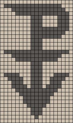 an image of a cross made out of squares