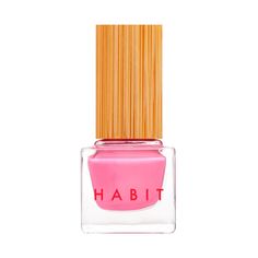 What is it? Melrose is a hot pink nail polish color with an opaque finish. Melrose queen Angelyne would approve. Why you'll love it: A healthier Habit, our nail polish is made with a vegan, cruelty-free, toxin-free formula and infused with Myrrh extract to improve nail strength Guilt-free packaging: Habit nail polish is the only polish packaged with recycled plastic components, biodegradeable bamboo overcaps to keep plastic use to a minimum, and FSC-certified paperboard boxes Trend relevant yet Pink Nail Polish Colors, Strengthening Nail Polish, Hot Pink Nail Polish, Hot Pink Nail, Hot Pink Nails, Vegan Nail Polish, Pink Nail Polish, Toxin Free, Nail Health