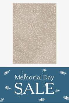 the memorial day sale is on