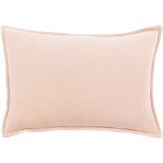 Cotton Velvet CV-029 Woven Pillow in Peach by Surya Peach Pillow, Velvet Collection, Modern Pillows, Woven Throw, Cotton Throws, Cotton Throw Pillow, Lumbar Pillow Cover, Square Pillow Cover, Cotton Velvet